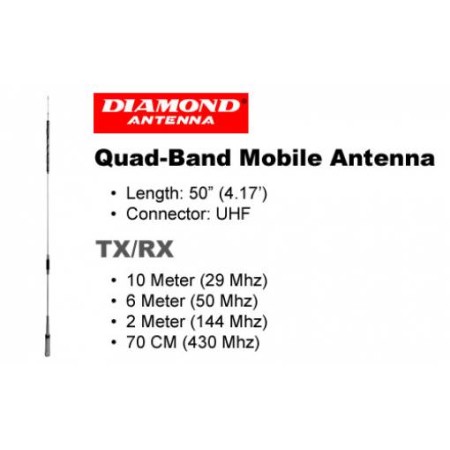 DIAMOND CR-8900 VEICOLARE QUADRIBANDA DIAMOND CR-8900 VEICOLARE QUADRIBANDA