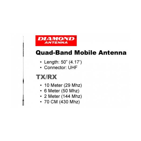 DIAMOND CR-8900 MOBILE QUADRIBAND