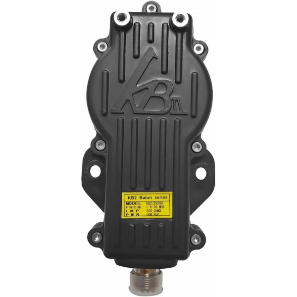 Balun KB2 Enterprises, courant 4:1 pouces, 1,6-30 MHz, 1 000 watts PEP