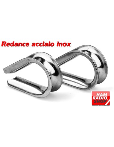 N. 10 Redance in Acciaio Inox 8 mm per fili da 6 a 8 mm