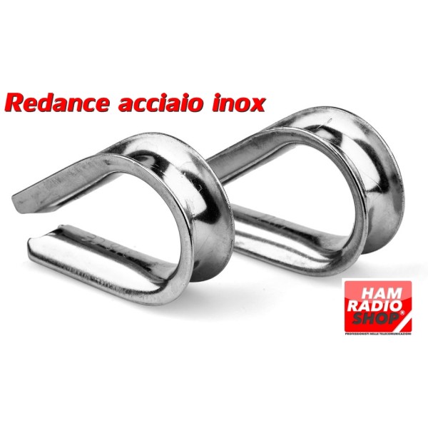 N. 10 Redance in Acciaio Inox 8 mm per fili da 6 a 8 mm