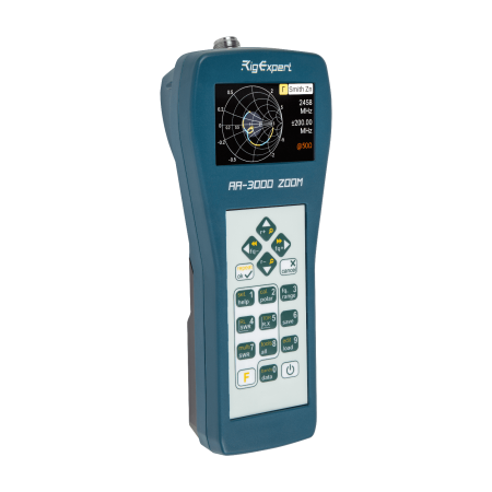 RigExpert AA-3000 ZOOM Antenna analyzer 0.1-3000 MHz - Italian warranty