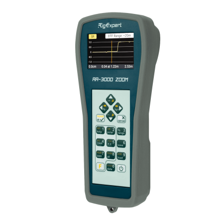 Analyseur d'antenne RigExpert AA-3000 ZOOM 0,1-3000 MHz - Garantie italienne Analyseur d'antenne RigExpert AA-3000 ZOOM 0,1-3000 MHz - Garantie italienne