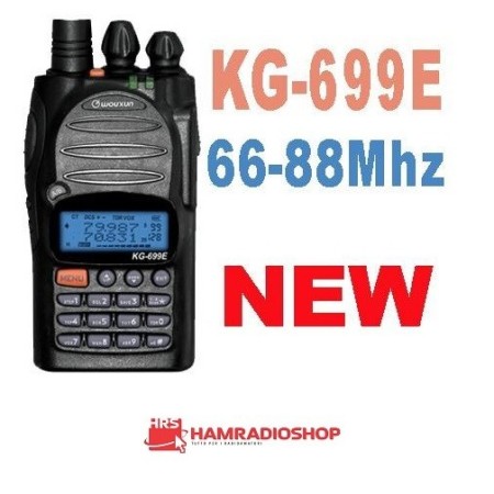 Wouxun KG-699E Advance VHF 66-88 MHz con selettive toni 5+2 programmabile Wouxun KG-699E Advance VHF 66-88 MHz con selettive toni 5+2 programmabile