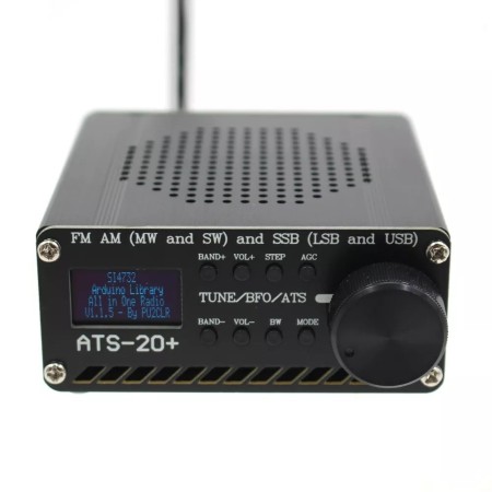 ATS-20 + PLUS con Si4732 Ricevitore radio completo FM AM MW e SW e SSB (LSB e USB) MHz senza direct sampling (con UP-converter) ATS-20 + PLUS con Si4732 Ricevitore radio completo FM AM MW e SW e SSB (LSB e USB) MHz senza direct sampling (con UP-converter)