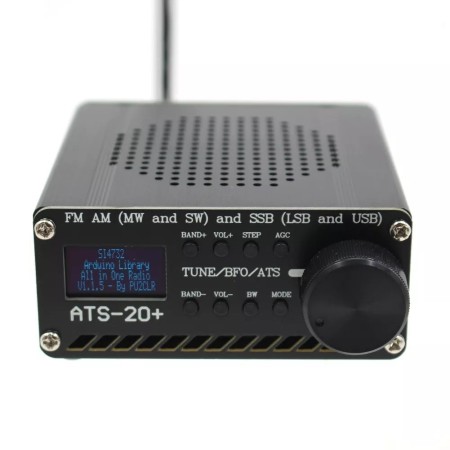 ATS-20 + PLUS con Si4732 Ricevitore radio completo FM AM MW e SW e SSB (LSB e USB)  MHz senza direct sampling (con UP-converter)