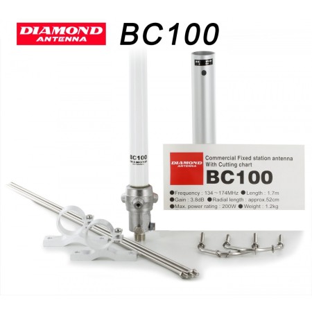 Diamond BC-100 - Antenne verticale VHF 136/174 MHz