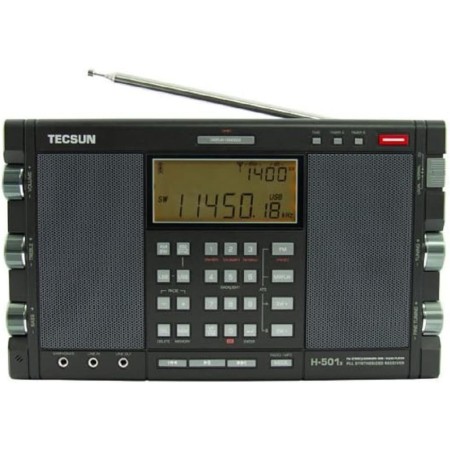 Récepteur TECSUN H-501X 0.1-30 MHz tous modes SSB/FM/AM lecteur stéréo DSP Récepteur TECSUN H-501X 0.1-30 MHz tous modes SSB/FM/AM lecteur stéréo DSP