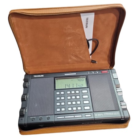 TECSUN H-501X Receiver 0.1-30MHz ALL MODE SSB /FM/AM DSP Stereo player