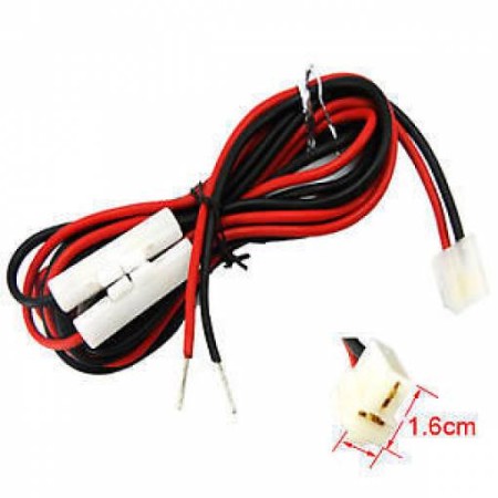 Câble d'alimentation CB-12 pour appareils véhiculaires VHF/UHF