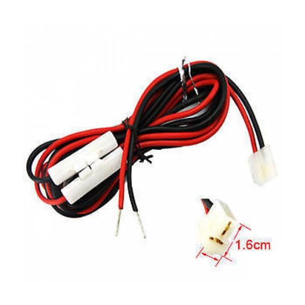 Câble d'alimentation CB-12 pour appareils véhiculaires VHF/UHF