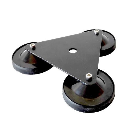 UM-310 Base magnétique triple avec trou de 16 mm, aimants d. 95mm UM-310 Base magnétique triple avec trou de 16 mm, aimants d. 95mm