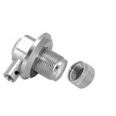 UHF (SO-239) 90° female connector, screw, with cap for RG-58U UHF (SO-239) 90° female connector, screw, with cap for RG-58U