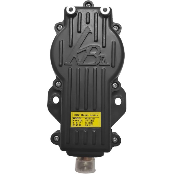 KB2 Enterprises Balun 1:1 Zoll Strom, 1,6–30 MHz, 2000 Watt PEP