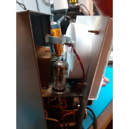 MEGA ELETTRONICA 115 - VOLTMÈTRE ÉLECTRONIQUE, INSTRUMENT VINTAGE UTILISÉ, FONCTIONNANT, À RECALIBRER (POUR COLLECTIONNEURS)