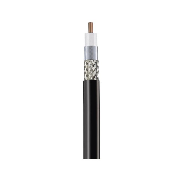 HRS HF-400PE Bobine 100 m. câble coaxial haute performance Ø 10,3 mm