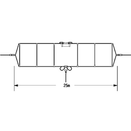 Diamond WD-330 – Dipol von 2 bis 28,6 MHz mit 30 m. Kabel Diamond WD-330 – Dipol von 2 bis 28,6 MHz mit 30 m. Kabel