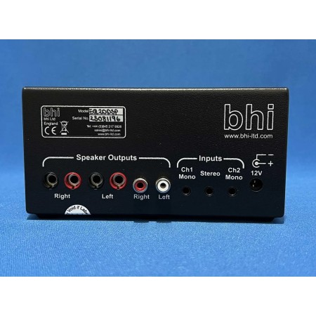 bhi ParaPro EQ20-DSP Unité de suppression de bruit avec audio 20 W et égalisation paramétrique