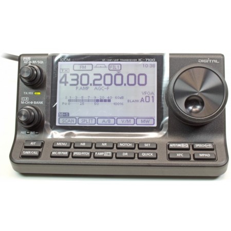 Frontalino ICOM IC-7100 - Interfaccia touch screen Frontalino ICOM IC-7100 - Interfaccia touch screen