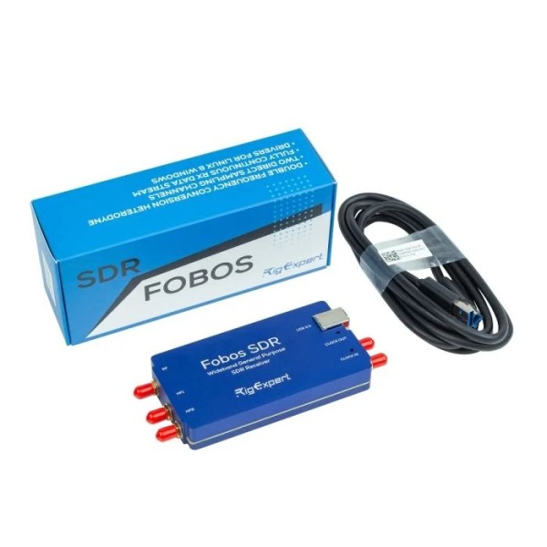 RigExpert Fobos Ricevitore SDR 100 KHz 6 GHz ad alte prestazioni con USB 3.0