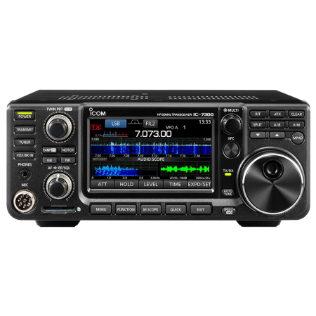 iCOM IC-7300 BUNDLE - Ricetrasmettitore HF/50/70 MHz + COVER originale iCOM IC-7300 BUNDLE - Ricetrasmettitore HF/50/70 MHz + COVER originale