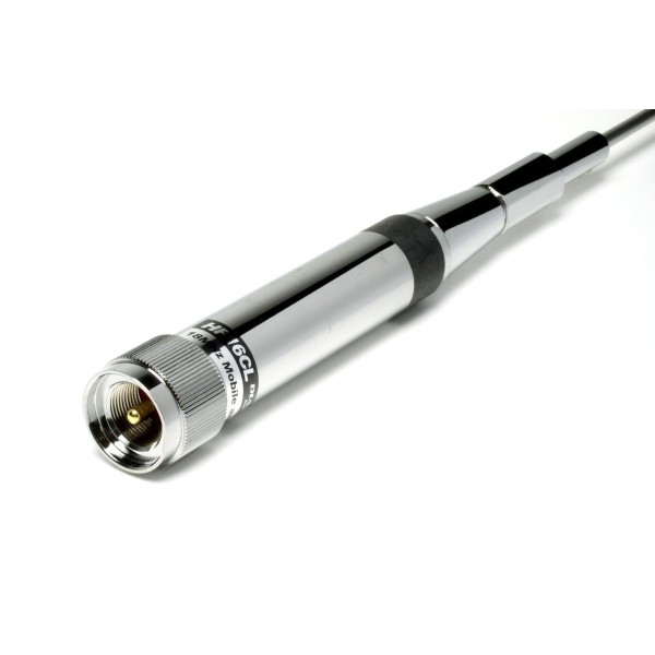 Bande d'antenne de véhicule Diamond HF16CL de 17 mètres (18 MHz) de longueur. 217cm.
