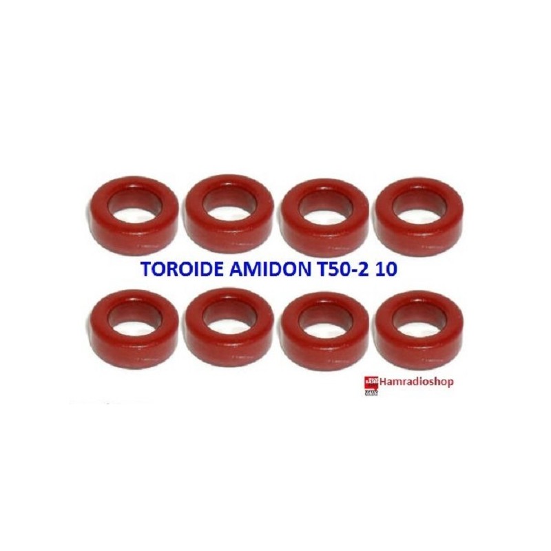 TOROIDE AMIDON T50-2 10 PEZZI
