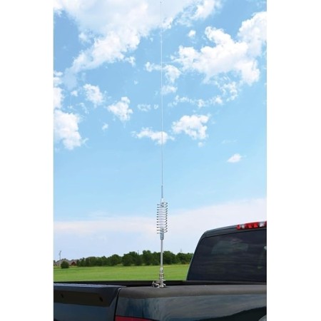 CTE Trucker 18 - Antenne CB haute puissance complète avec support de miroir et câble coaxial