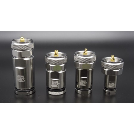 HRS PL-5PRO - Connettore professionale PL maschio per cavi 5 mm HRS PL-5PRO - Connettore professionale PL maschio per cavi 5 mm