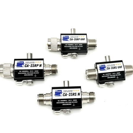 ECO ANTENNE CA-23RS N per protezione dai fulmini, conn. N femmina, N femmina ECO ANTENNE CA-23RS N per protezione dai fulmini, conn. N femmina, N femmina