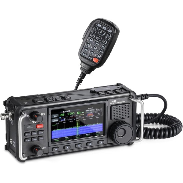 Xiegu X6200 Portable HF Transceiver HF/50MHz/WFM/AIR, SSB/CW/AM/NFM/DIGI/WFM