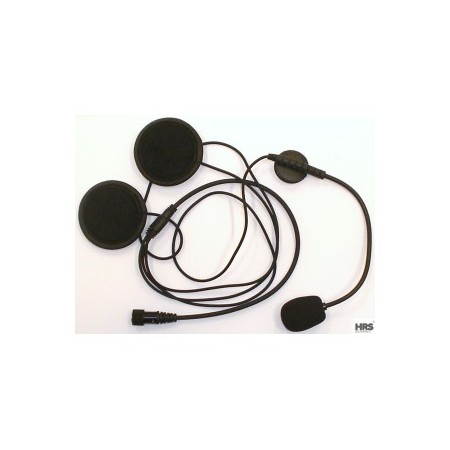 Proxel PJD-502 Motorcycle Kit stereo headphones + mic. + ptt