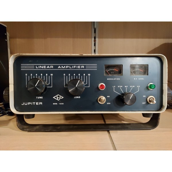 CEP Jupiter 1500 Used - CB Tube Linear Amplifier 500W SSB, 250W AM