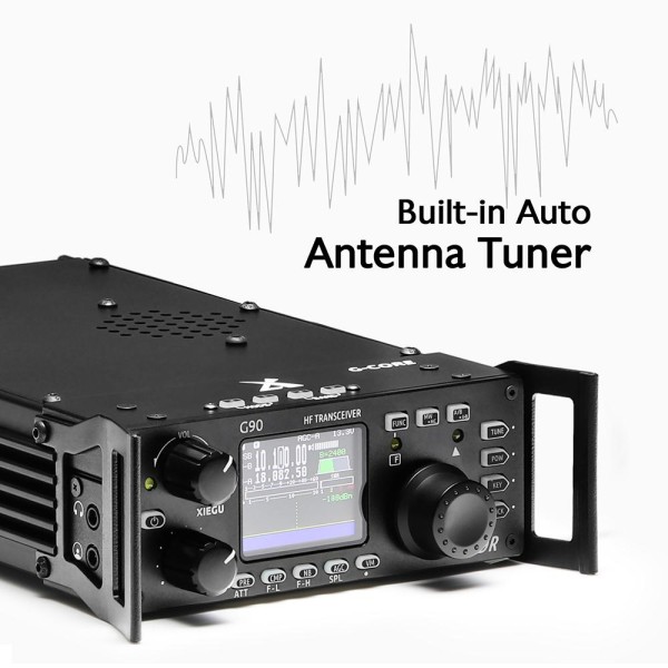 XIEGU G90 - RTX SDR QRP 0.5 - 30 MHz 20 W e accordatore automatico interno