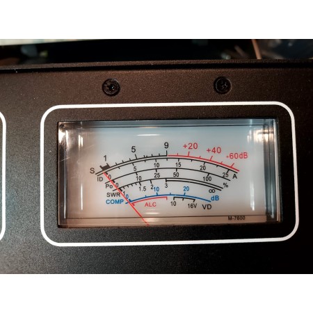 Box with two microammeter instruments (non-working product, great for DIY)