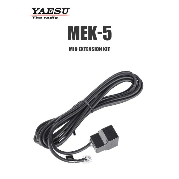 Yaesu MEK-5 – Mikrofon-Verlängerungskabel-Set, Länge 3 m.