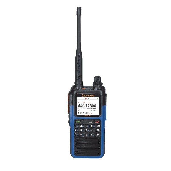 WOUXUN KG-Q332 Ricetrasmettitore Q uad Band 50/144/222/433 MHz RX FM e AIRBAND
