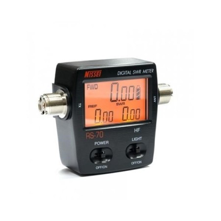 RS-70MAX – Wattmetro HF + 6m con Lettura PeP in SSB e AM fino a 150W RS-70MAX – Wattmetro HF + 6m con Lettura PeP in SSB e AM fino a 150W