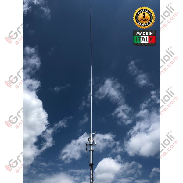 Grazioli HW10V Antenna verticale 1/2 onda 26-30 MHz, 3 kW, 5,94 m