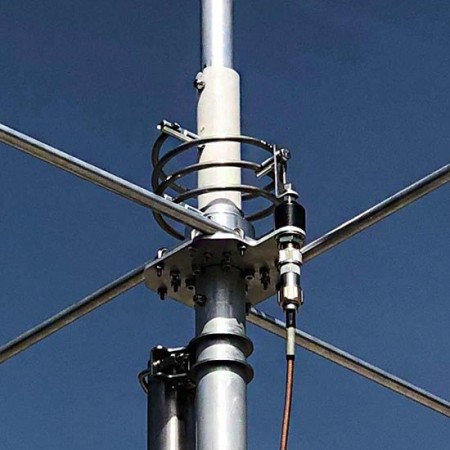 Grazioli FE62V Vertikalantenne VHF 50 bis 54 MHz, 2×5/8 Welle, 2 kW, 8,12 m Grazioli FE62V Vertikalantenne VHF 50 bis 54 MHz, 2×5/8 Welle, 2 kW, 8,12 m