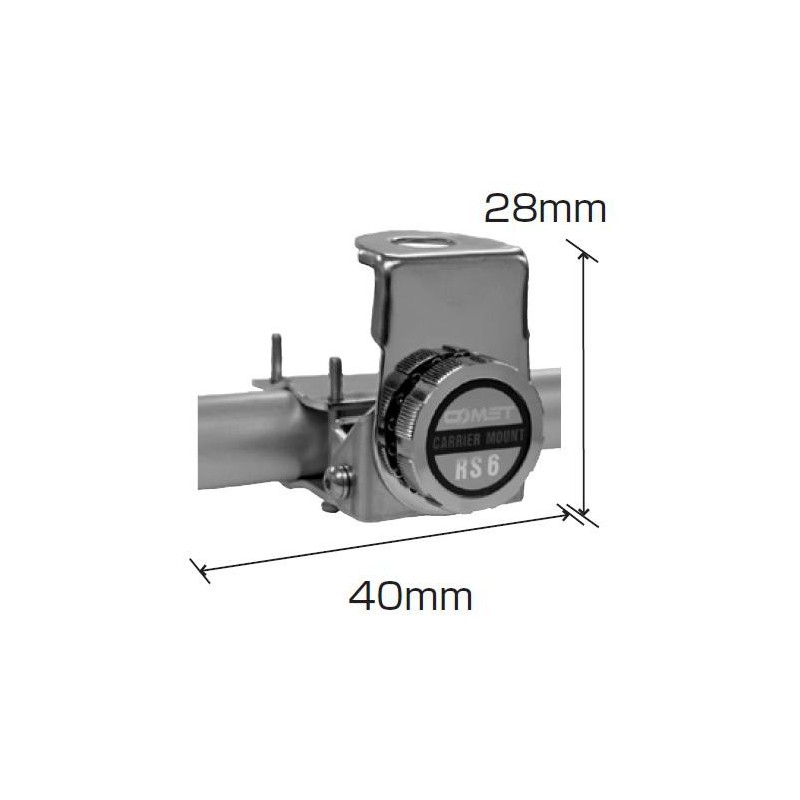 COMET RS-6 SUPPORTO PER CENTROTETTO DA PORTAPACCHI E SPECCHIETTI CAMION CARAVAN