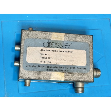 Dressler VV Interface, for preamplifiers 100-1000 MHz, USED Dressler VV Interface, for preamplifiers 100-1000 MHz, USED
