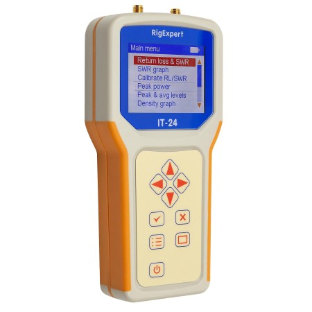RigExpert IT-24, Analyseur d'antenne 2,3-2,6 GHz, écran couleur, clavier étanche RigExpert IT-24, Analyseur d'antenne 2,3-2,6 GHz, écran couleur, clavier étanche
