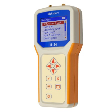 RigExpert IT-24, Analyseur d'antenne 2,3-2,6 GHz, écran couleur, clavier étanche RigExpert IT-24, Analyseur d'antenne 2,3-2,6 GHz, écran couleur, clavier étanche