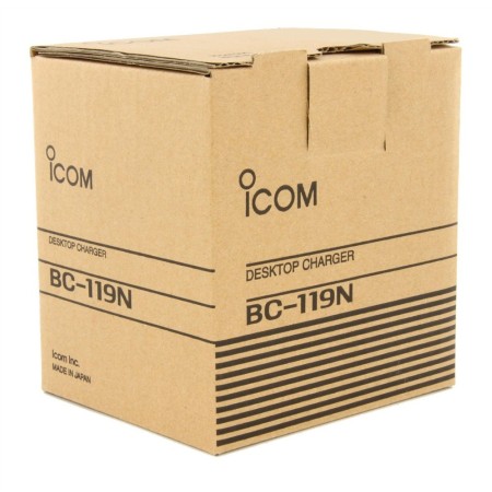 Icom BC-119N  Caricabatterie rapido da tavolo con alimentazione BC-145E e adattatore AD-50 per talkie walkie ICOM