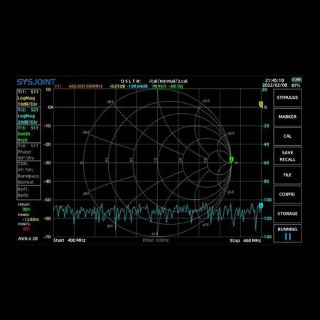 JNC SV6301A VNA 6,3 GHz Schermo da 7", 2 prese N