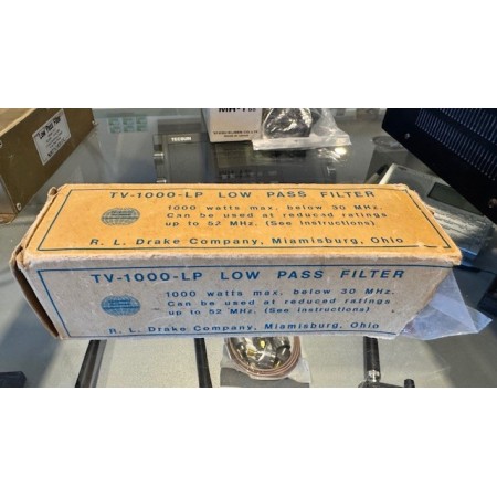 Filtre passe-bas (TVI) Drake TV-1000-LP 1 000 watts - NOS