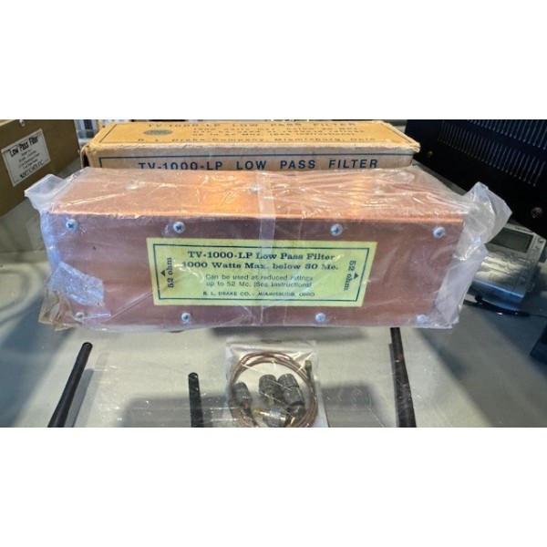 Filtre passe-bas (TVI) Drake TV-1000-LP 1 000 watts - NOS