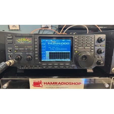 Icom IC-756PRO Ricetrasmettitore HF/50MHz da base con DSP - USATO Icom IC-756PRO Ricetrasmettitore HF/50MHz da base con DSP - USATO