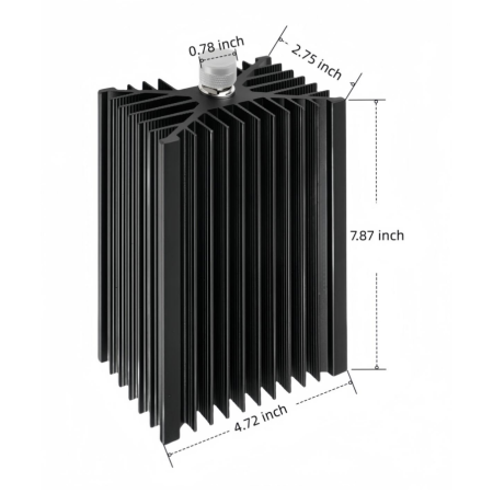 JLOAD 200 Chelegance, 200 watt dummy load, PL259
